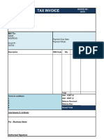 Invoice Format in PDF 04