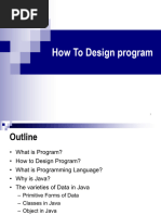 1-How To Design Program