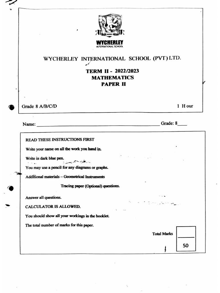 GRADE 8 MATHEMATICS STUDY GUIDE PDF DOWNLOAD 2023 TERM 2 visual data 2