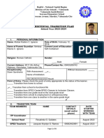 Individual Transition Plan Aki