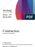 J2T3A-Ariticle Writing (For Magazine)