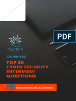 Top 50 Cyber Security Interview Questions With Answers