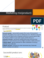 Marketing Mix (Product)
