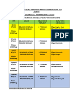 Jadual Guru Mengawas Murid Memberus Gigi