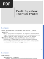 Parallel Algorithms: Theory and Practice