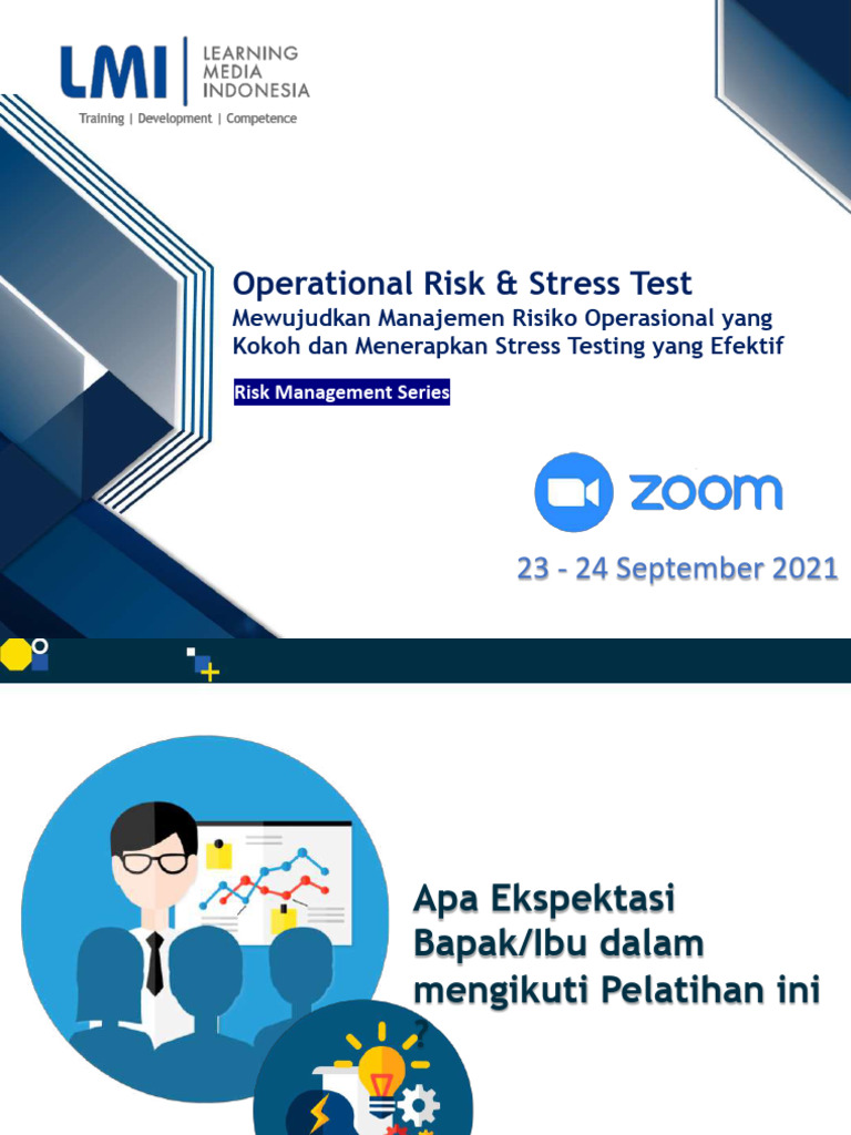 Stress Testing dalam Manajemen Risiko | PDF