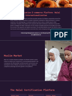 Halal Certification E-Commerce Platform