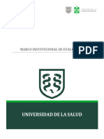 Institucional de Evaluacion Universidad de La Salud