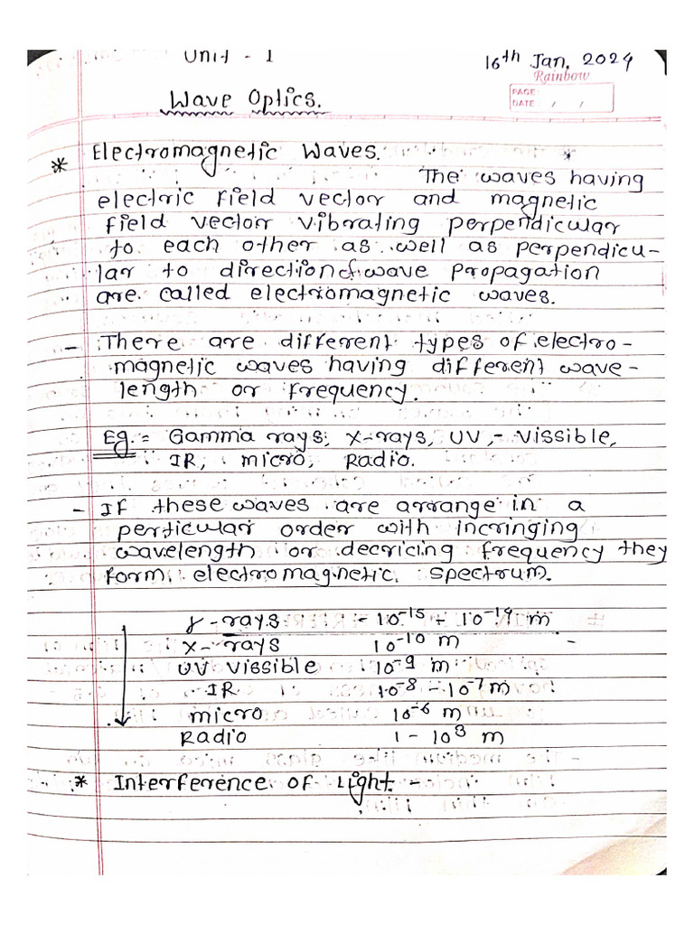 PHY Unit 1 | PDF