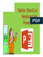 5a - Daftar ShortCut Keyboard Ms Powerpoint