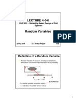 Lecture 4-5-6 - Random Variables