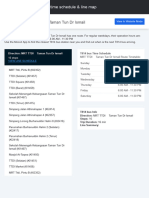 MRT TTDI Taman Tun DR Ismail: T814 Bus Time Schedule & Line Map