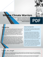 Modul Projek - We Are Climate Warriors - Fase C