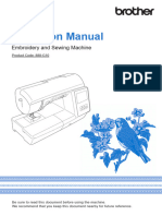 Brother 888 G10 Sewing Machine Instruction Manual