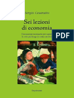 Sei Lezioni Di Economia - Conosc - Sergio Cesaratto