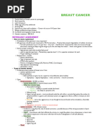 CAP Breast Protocol 2024 Template | PDF | Metastasis | Breast Cancer