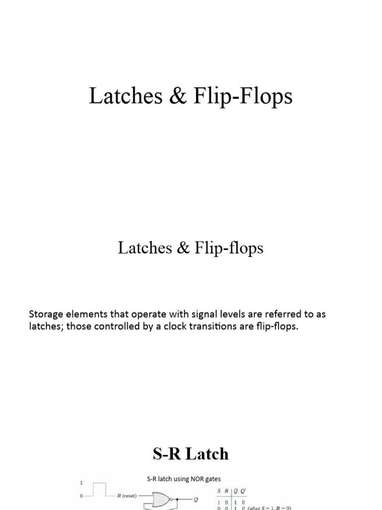 Latch flipflop PDF