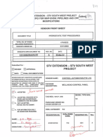 SVSW-007002-P02-0001 Rev A Hydrostatic Test Procedures - Code 1