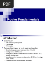 Router Fundamentals