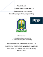 Makalah Sejarah Peradaban Islam