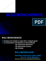 Boli Monogenice