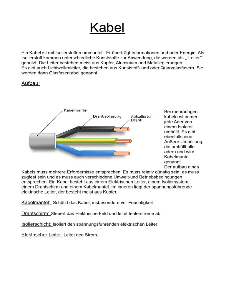 Kabel | PDF