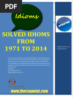 40 Years Solved CSS Idioms Book PDF