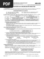 02 Cost Behavior With Regression Analysis