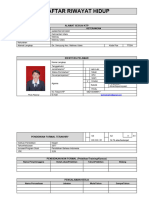 Format Daftar Riwayat