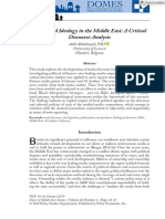 Digest Mid East Studies - 2019 - Abdulmajid - Media and Ideology in The Middle East A Critical Discourse Analysis