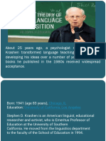 Krashen Theory