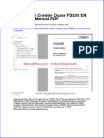 Fiat Hitachi Crawler Dozer Fd255 en It Service Manual PDF 2