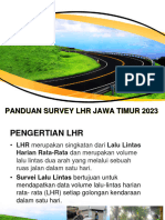 Panduan Survey LHR Jawa Timur 2023