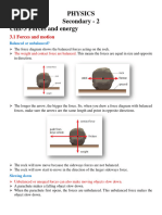 S2 PHYSICS Unit-3 & 6 & 9 Revision Note