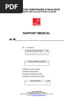 Rapport médical IVAC : instructions et détails | PDF