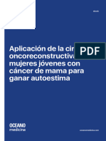 Aplicación de La Cirugía Oncoreconstructiva en Mujeres Jóvenes Con Cáncer de Mama para Ganar Autoestima