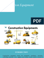 Unit - 2 (A) Construction Equipments