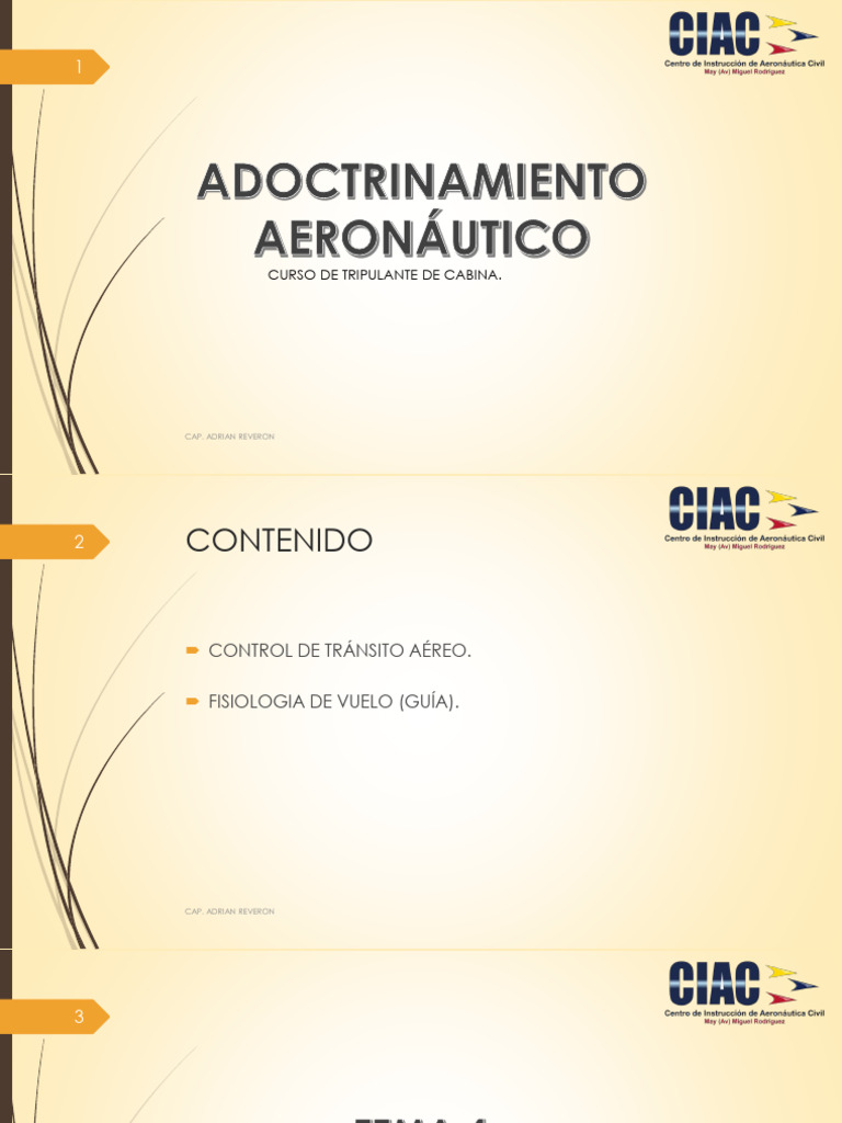 Adoctrinamiento aeronautico 8 2 descargar gratis pdf control de