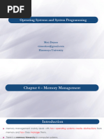 OS - Chapter - 4 - Memory Management