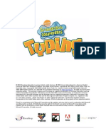 Spongebob Square Pants Typing (PC Game) User Guide