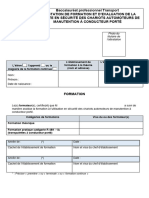 Bac Pro Transport Attestation CACES 1ere Et Terminale