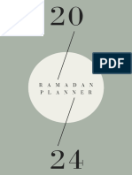 Ramadan Planner 2024