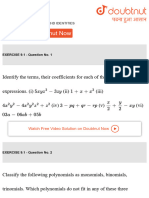 Ncert Solution 8 Algebraic Expressions and Identities 1