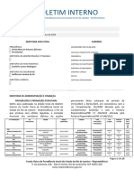 Boletim Interno N 13 EDICAO Pulicacao