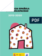 Estrategia Española sobre  Discapacidad 2012-2020