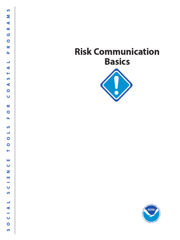Risk Communication for Coastal Managers | PDF | Risk | Communication