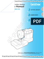 Brother Simplicity SB7050E Sewing Machine Instruction Manual