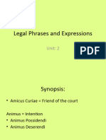 Legal Phrases and Expressions-2