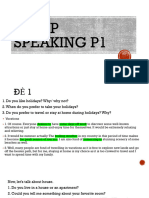 Vstep Speaking p1 - đề 2 - answer included