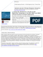 Assessing User Satisfaction in The Era of User Experience-Comparison of The SUS, UMUX, and UMUX-LITE As A Function of Product Experience